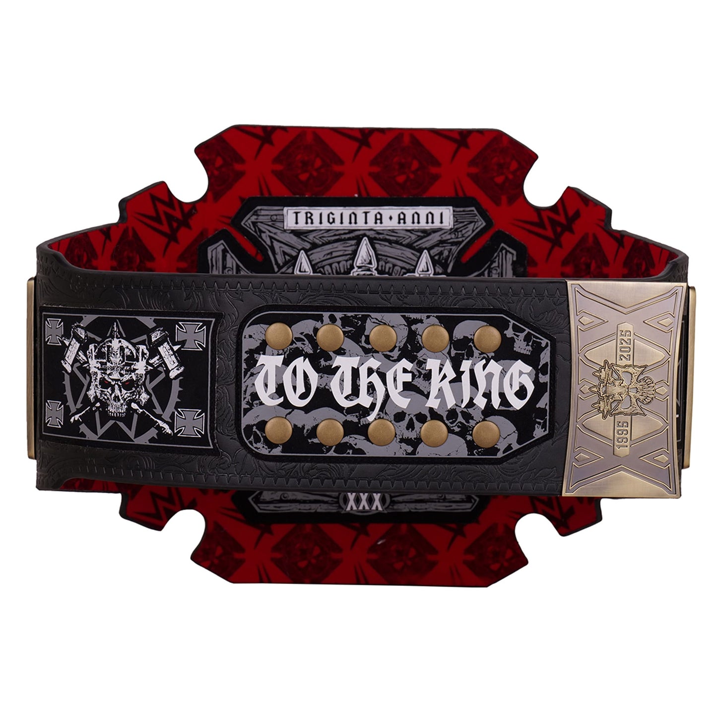 Triple H 30 Years The Authority WWE Championship Inspired Title Belt
